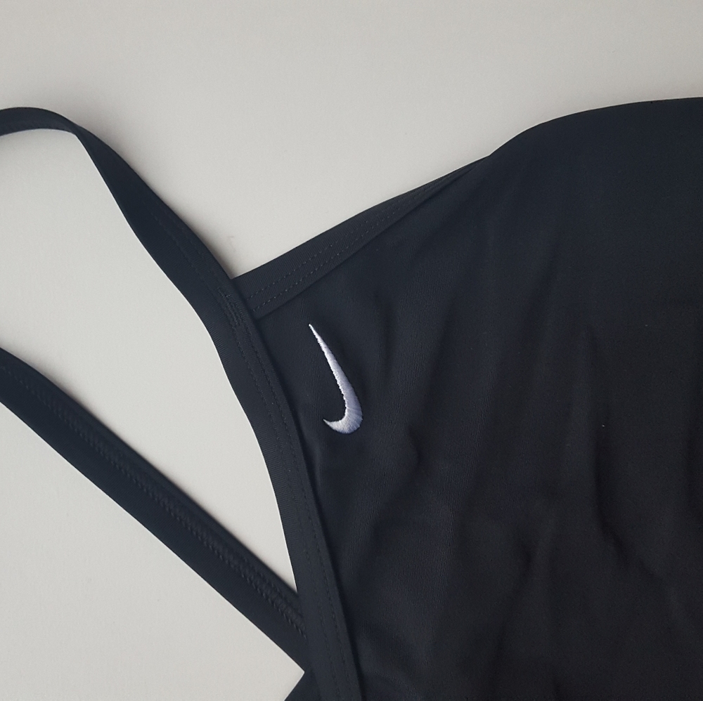 Nike 12 athletic one piece bathing suit